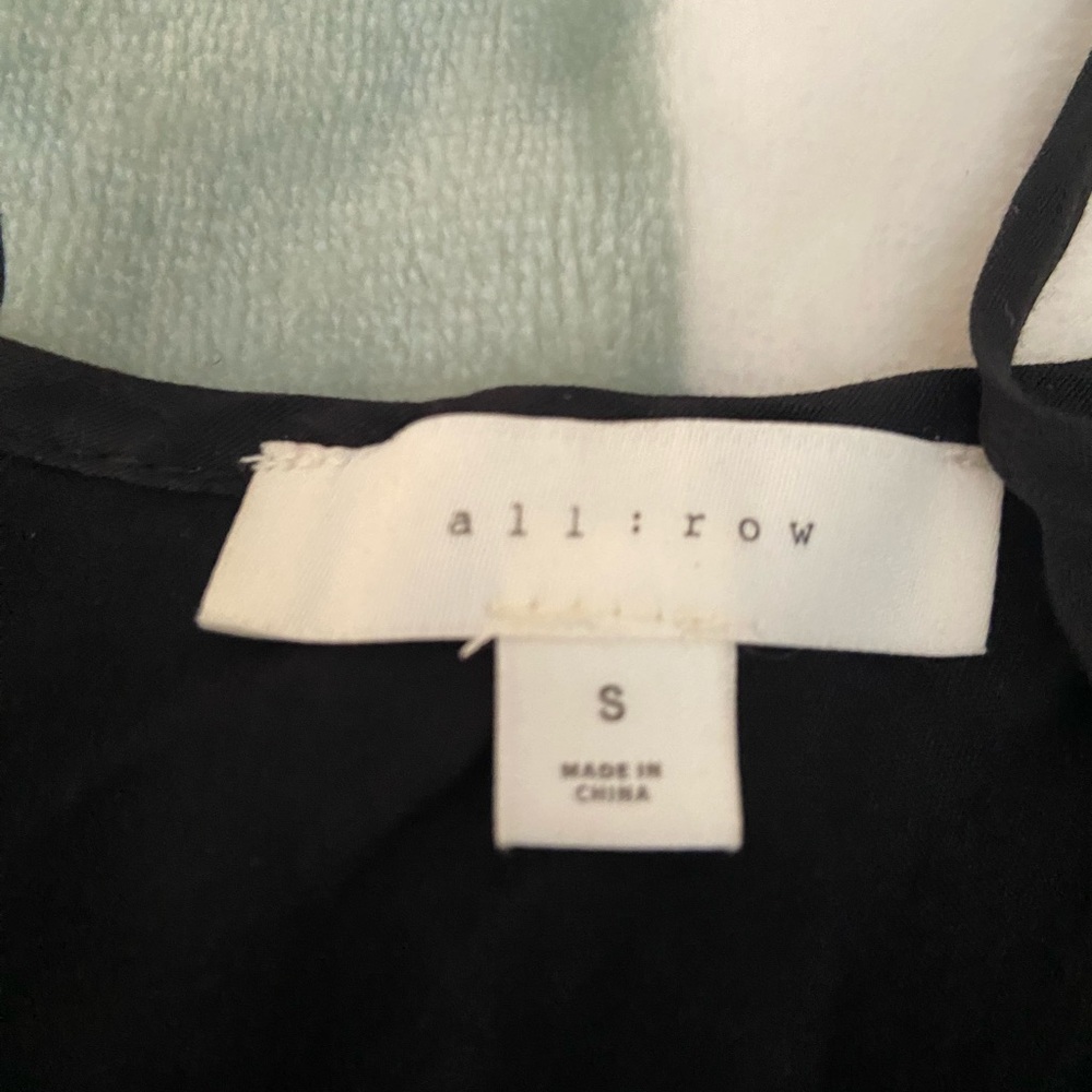 ALL:ROW BLACK SLIP SIZE SMALL - Picture 3 of 8
